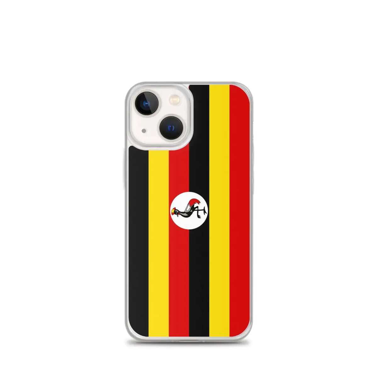 Coque iphone drapeau ouganda souple antichoc transparente