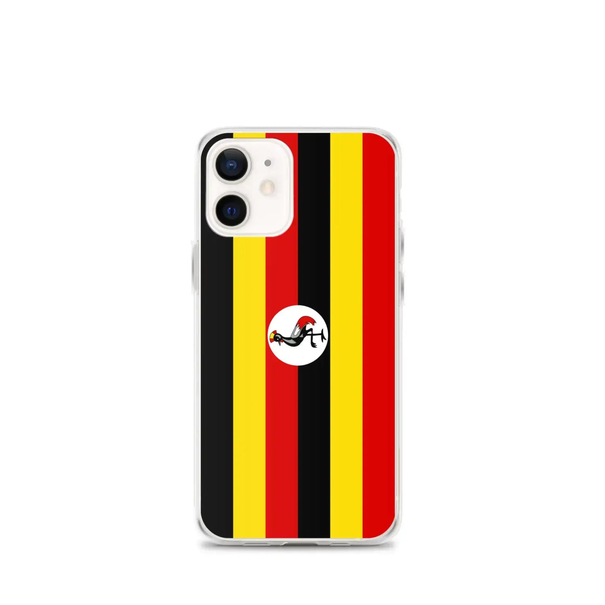Coque iphone drapeau ouganda souple antichoc transparente