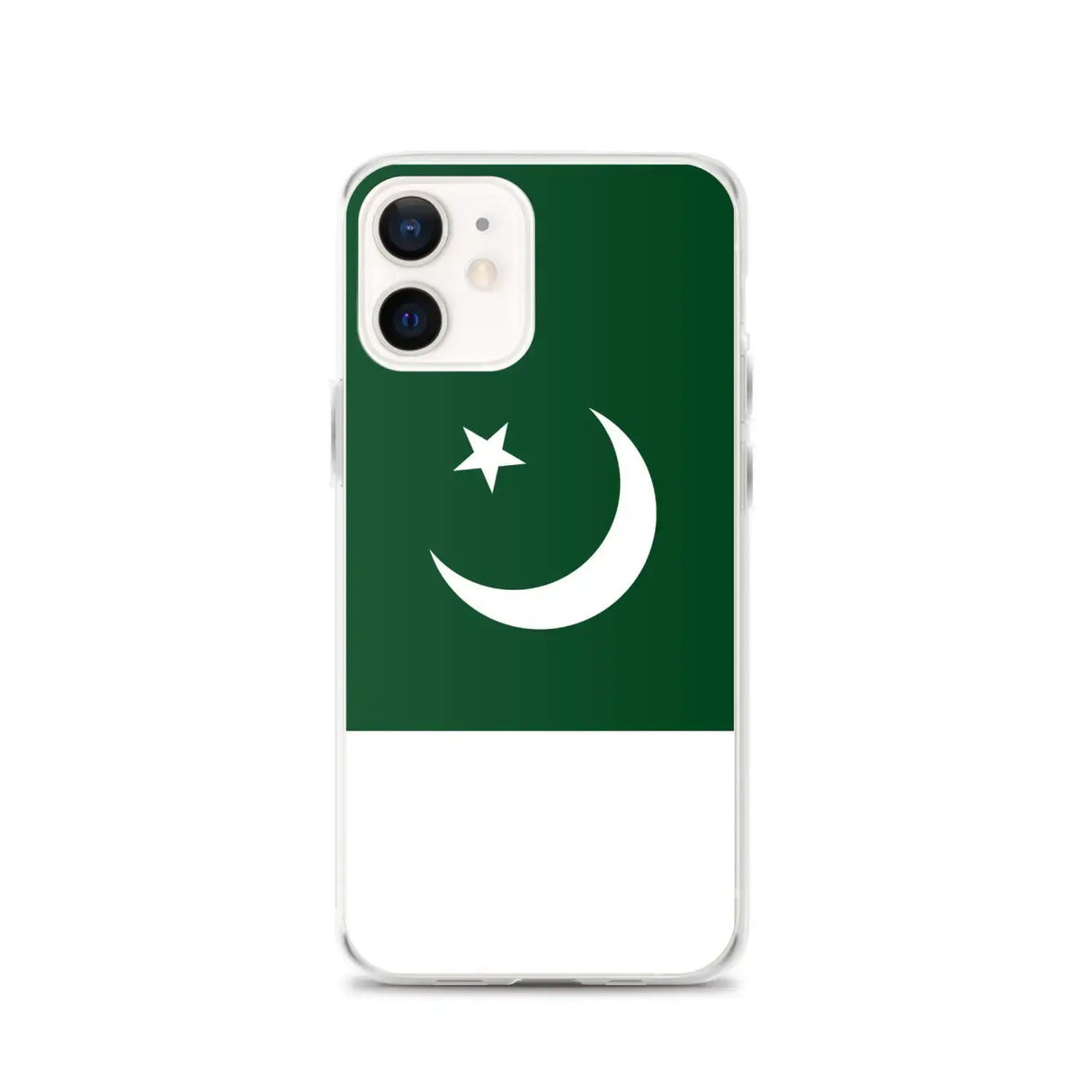 Coque iphone drapeau pakistan souple antichoc transparente