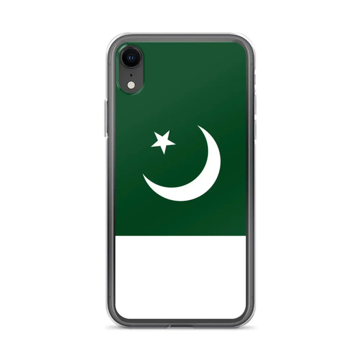 Coque iphone drapeau pakistan souple antichoc transparente