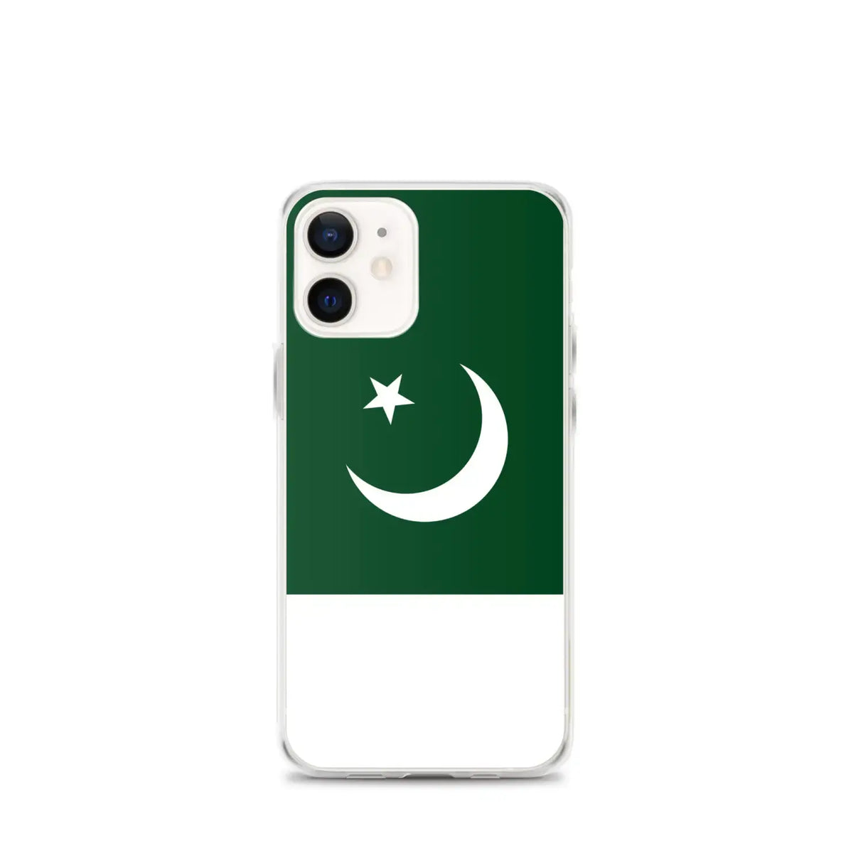 Coque iphone drapeau pakistan souple antichoc transparente