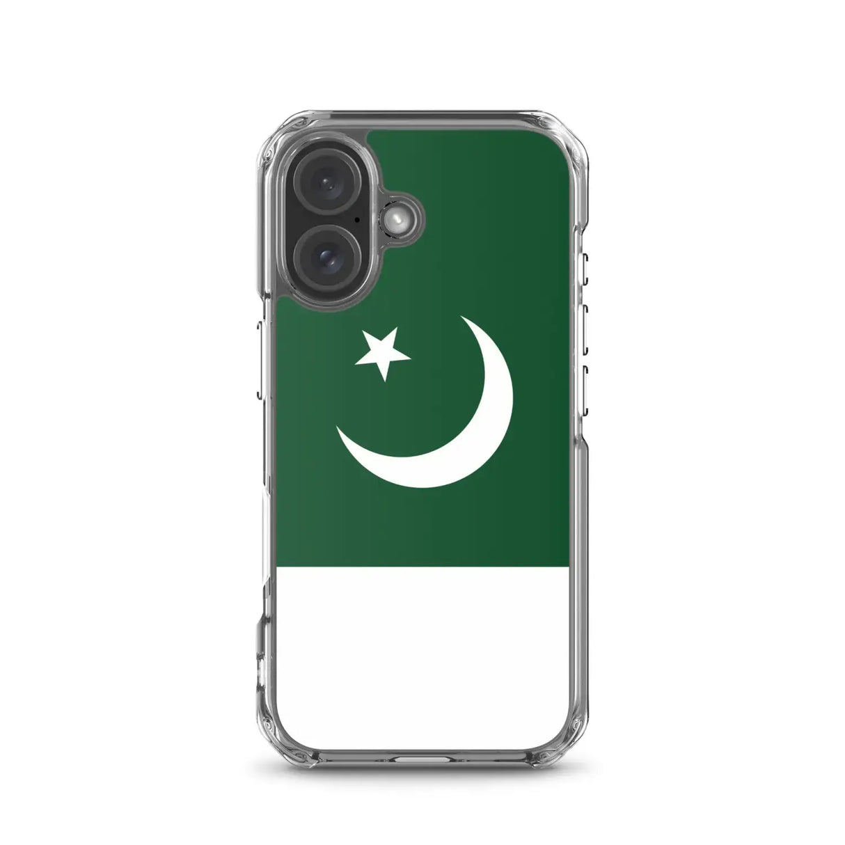 Coque iphone drapeau pakistan souple antichoc transparente