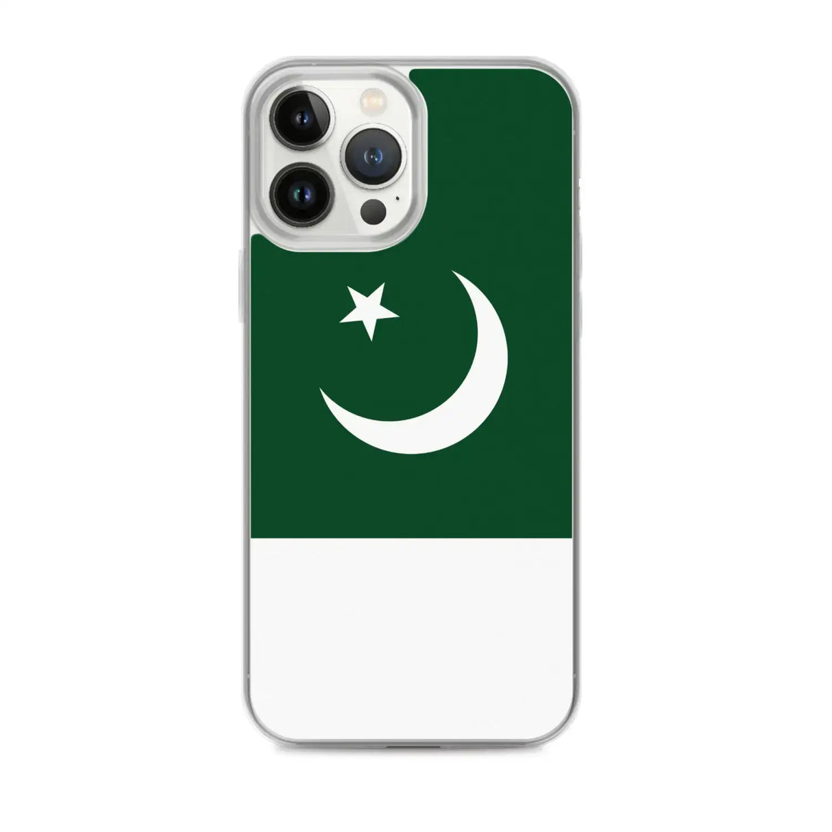 Coque iphone drapeau pakistan souple antichoc transparente