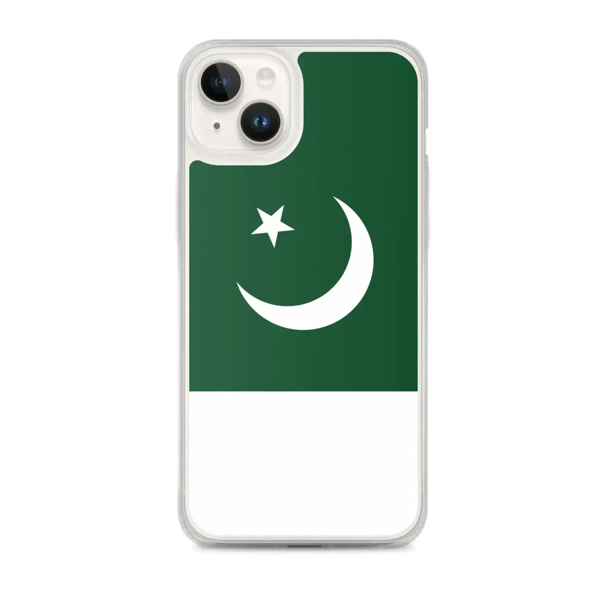 Coque iphone drapeau pakistan souple antichoc transparente