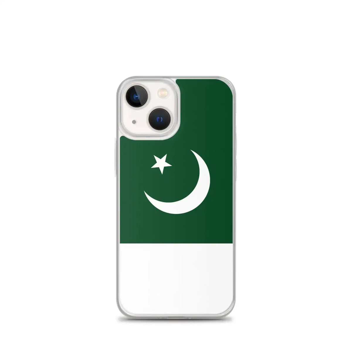 Coque iphone drapeau pakistan souple antichoc transparente
