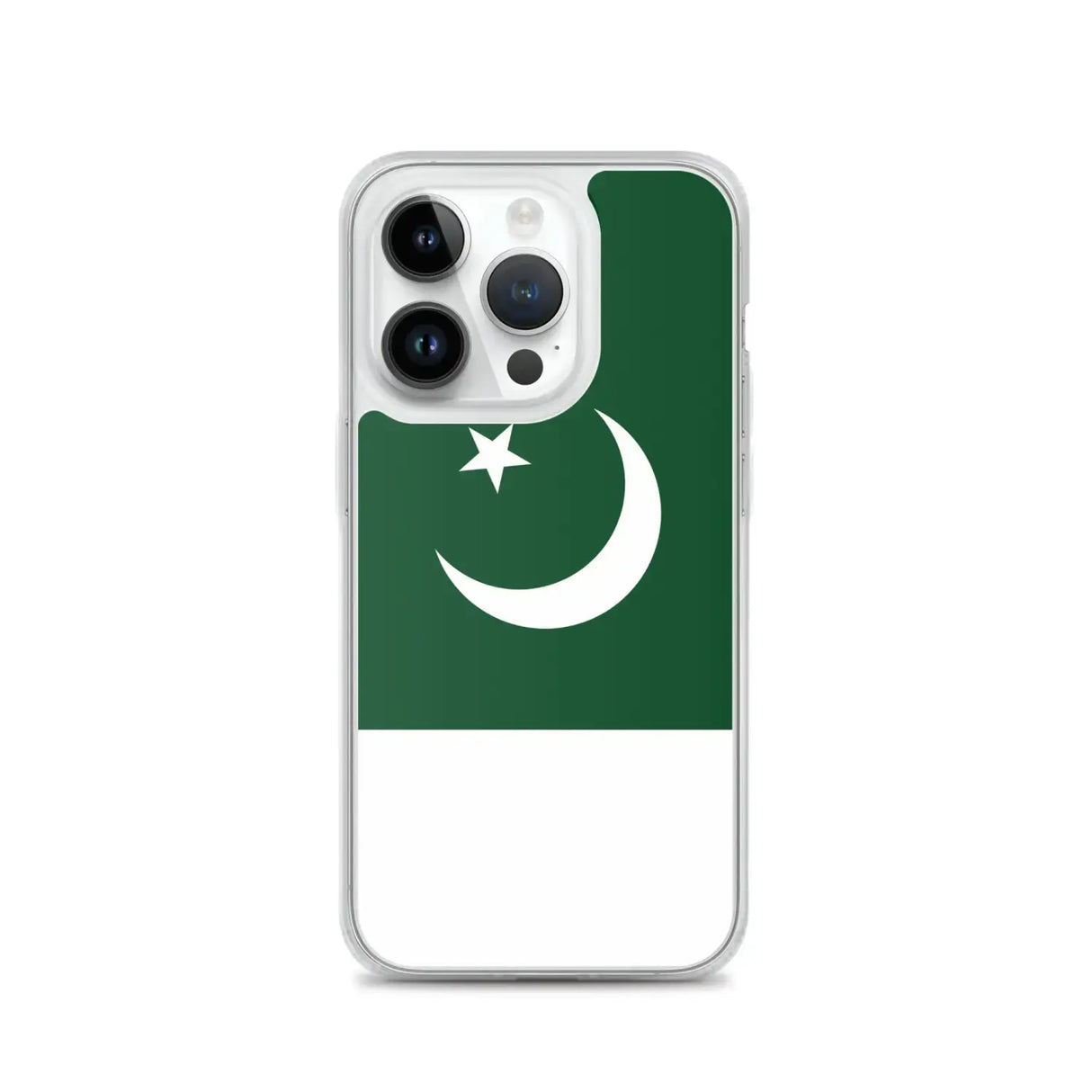 Coque iphone drapeau pakistan souple antichoc transparente