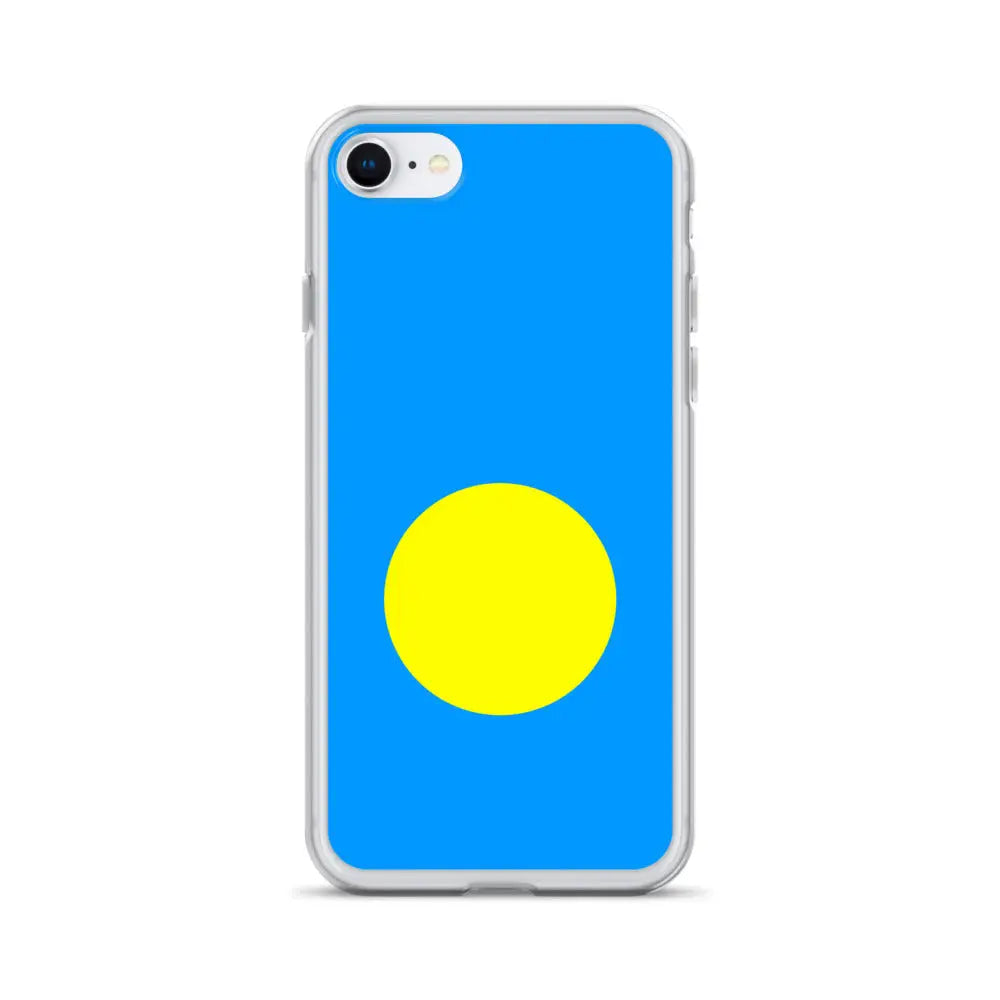 Coque iphone drapeau palaos souple résistante antichoc
