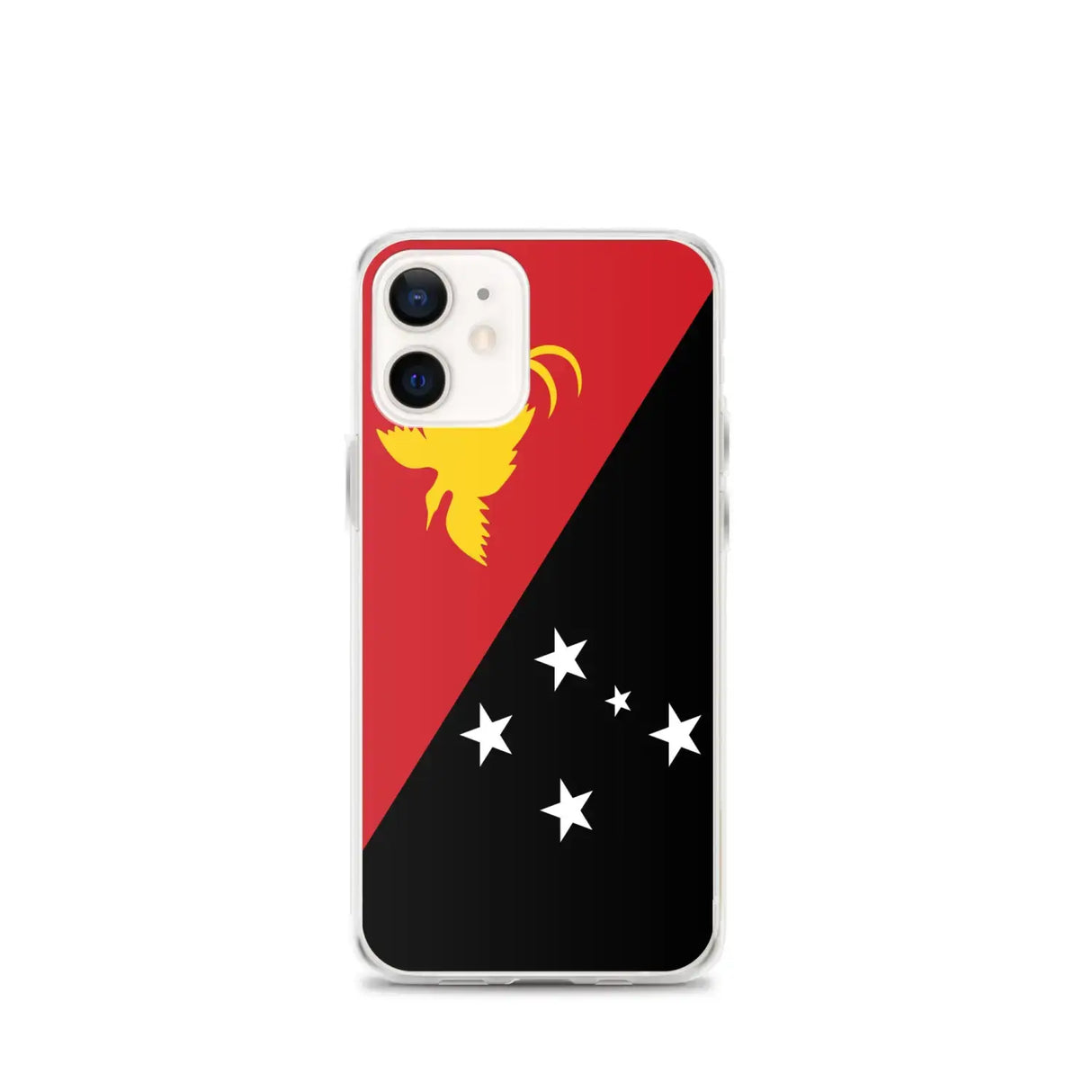 Coque iphone drapeau papouasie-nouvelle-guinée souple antichoc