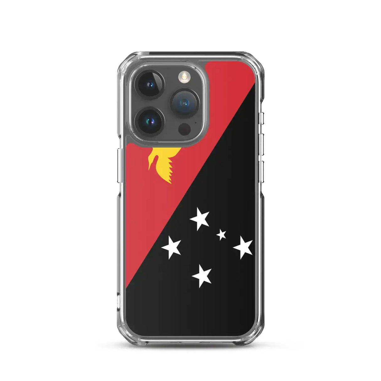 Coque iphone drapeau papouasie-nouvelle-guinée souple antichoc