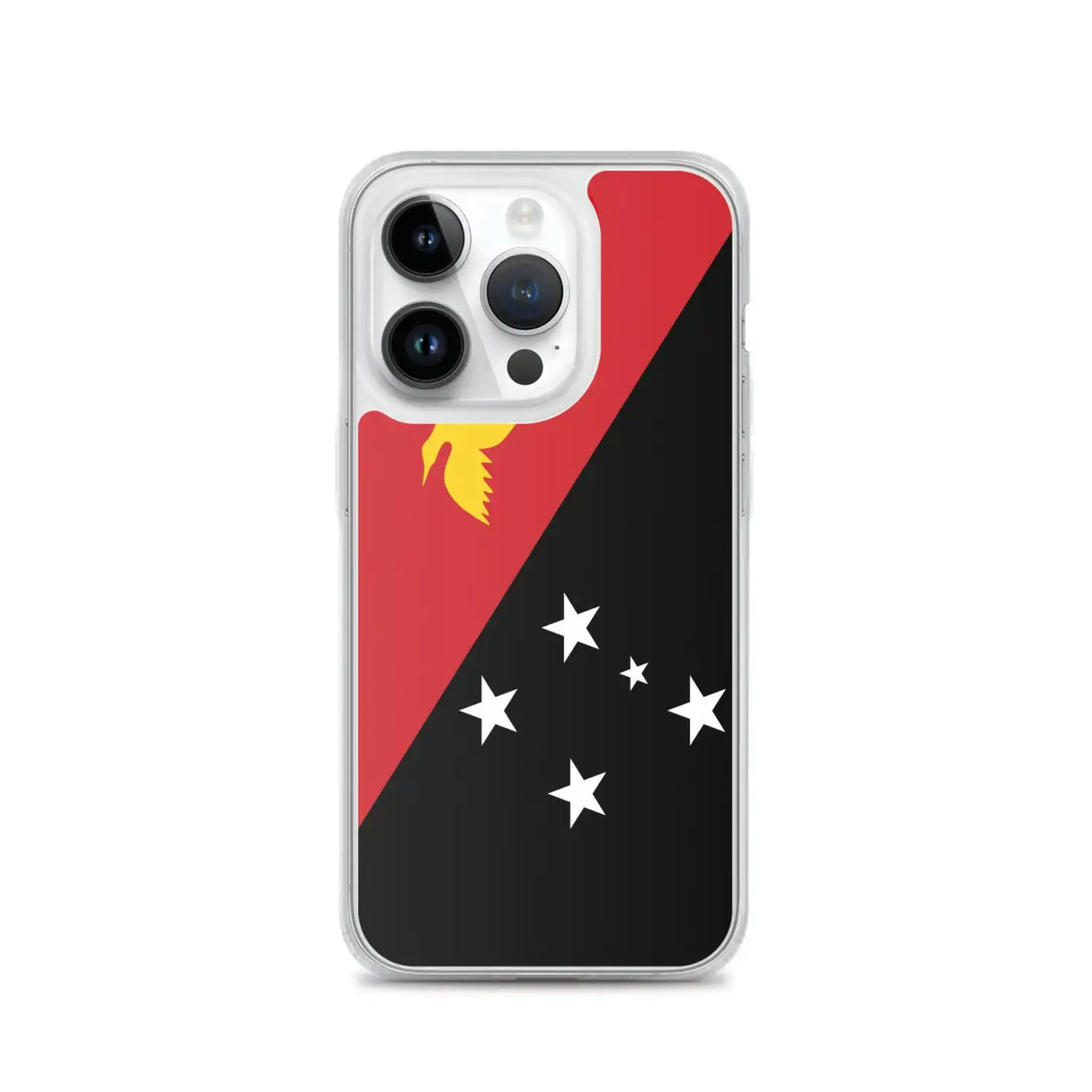 Coque iphone drapeau papouasie-nouvelle-guinée souple antichoc