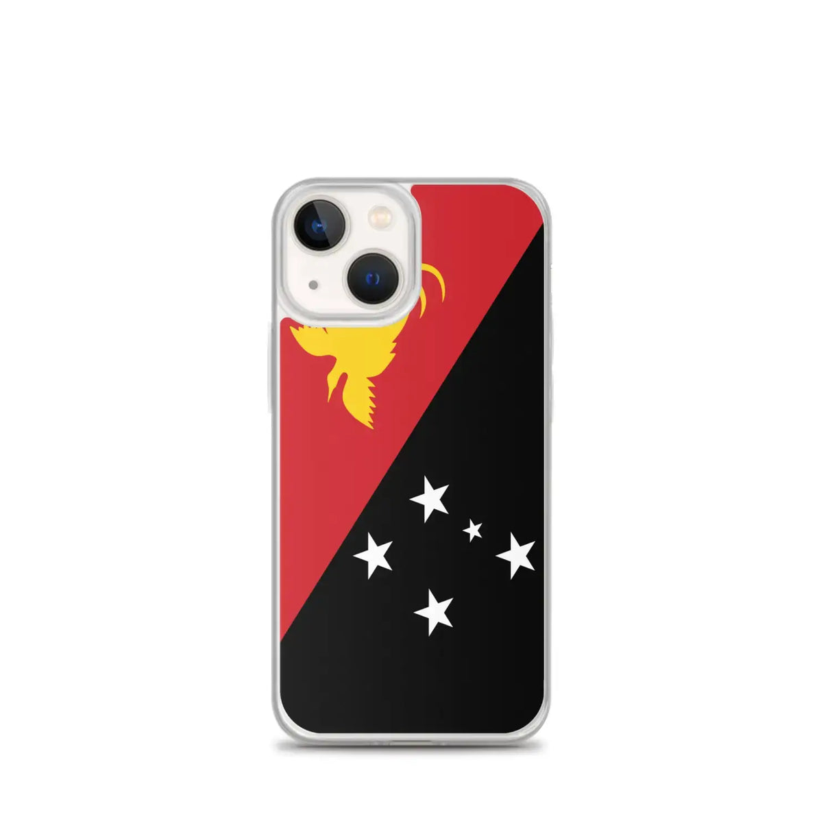 Coque iphone drapeau papouasie-nouvelle-guinée souple antichoc