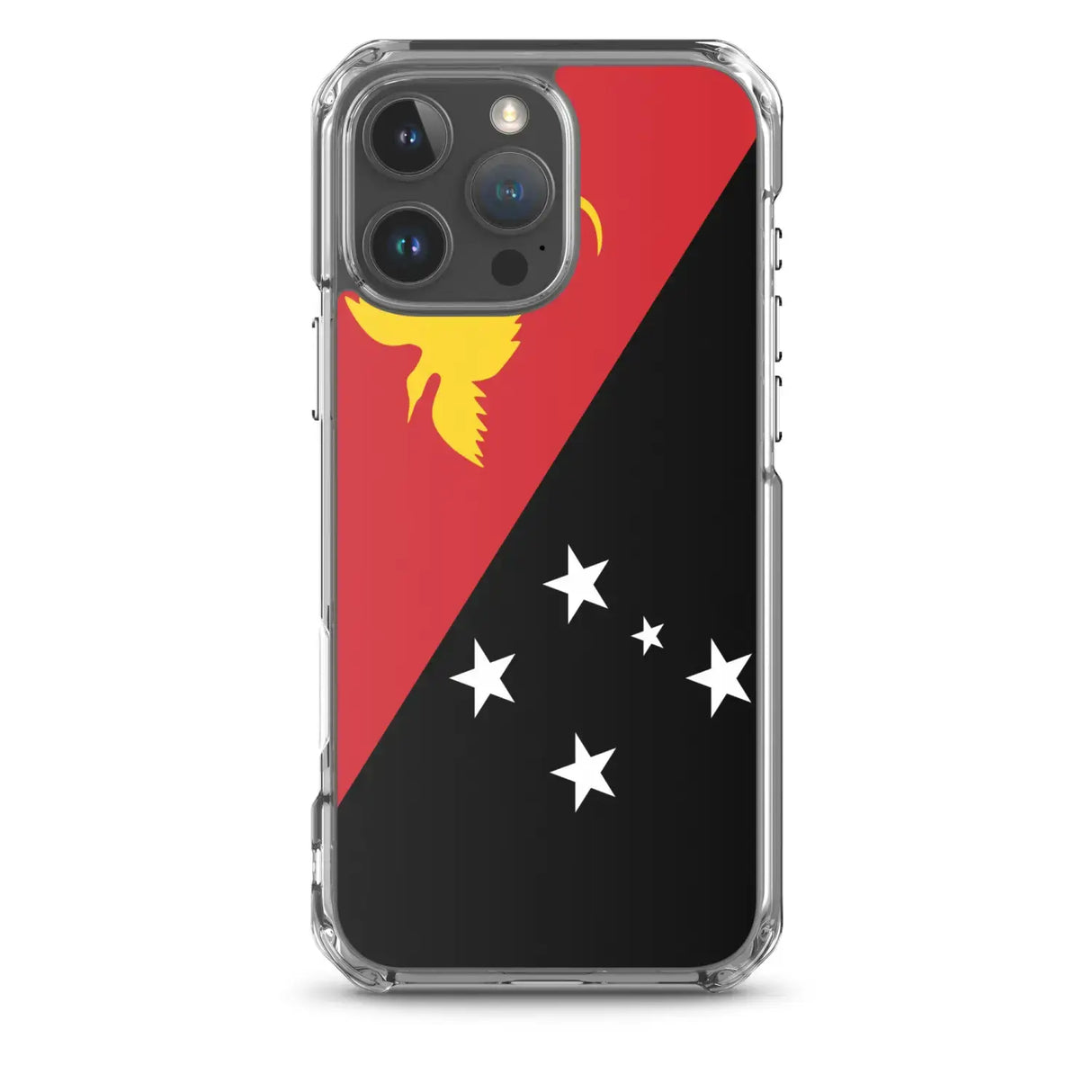 Coque iphone drapeau papouasie-nouvelle-guinée souple antichoc