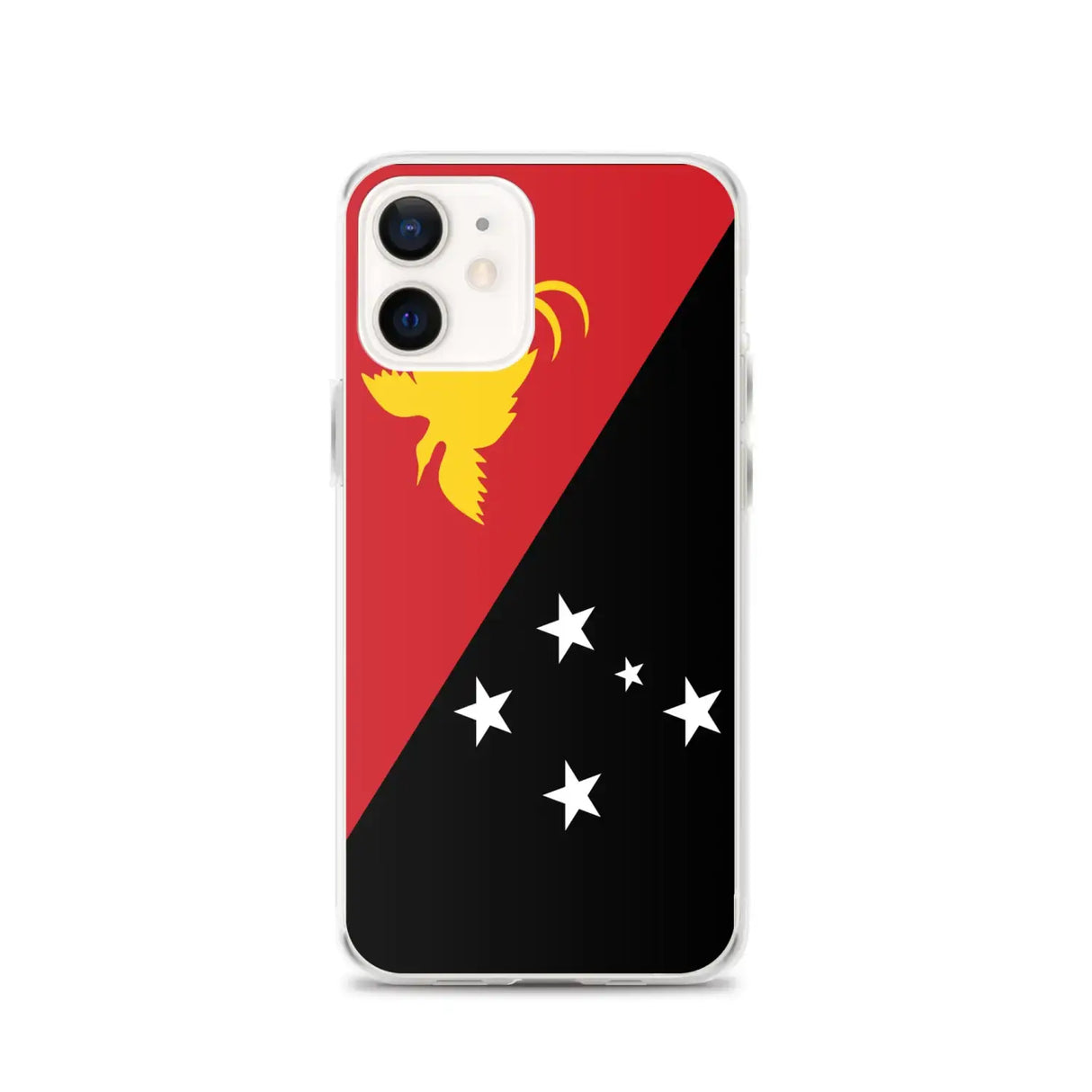 Coque iphone drapeau papouasie-nouvelle-guinée souple antichoc