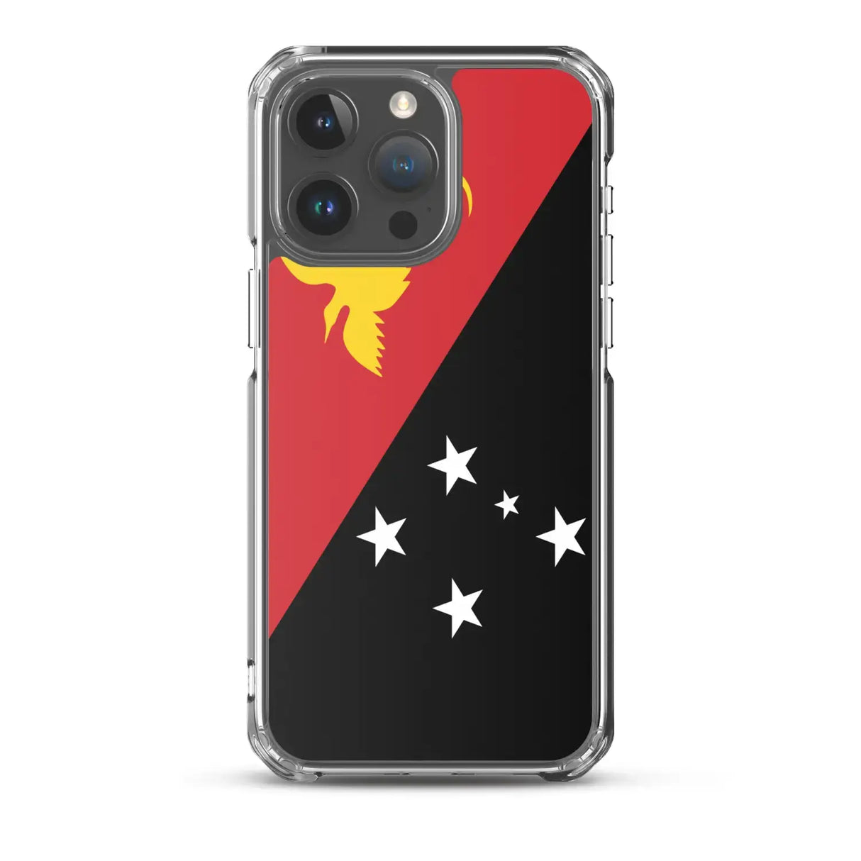 Coque iphone drapeau papouasie-nouvelle-guinée souple antichoc
