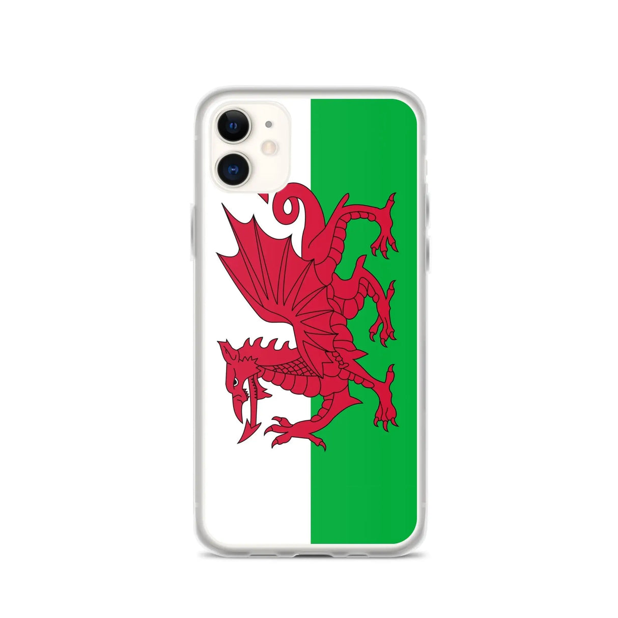 Coque iphone drapeau pays de galles souple antichoc