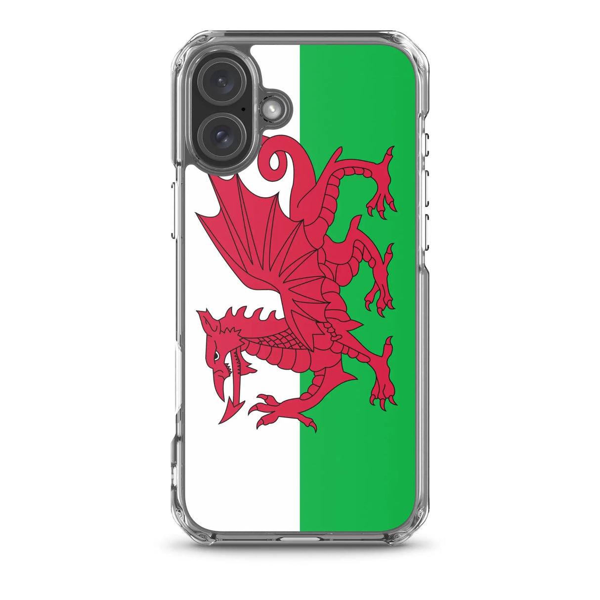 Coque iphone drapeau pays de galles souple antichoc