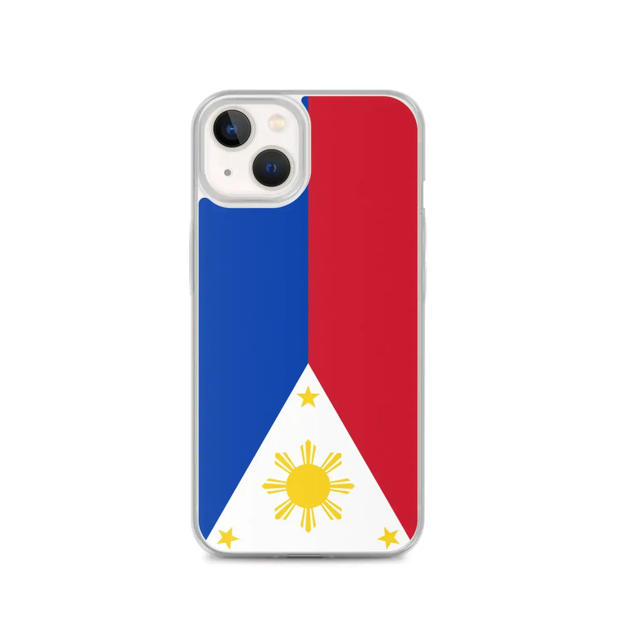Coque iphone drapeau philippines souple antichoc transparente