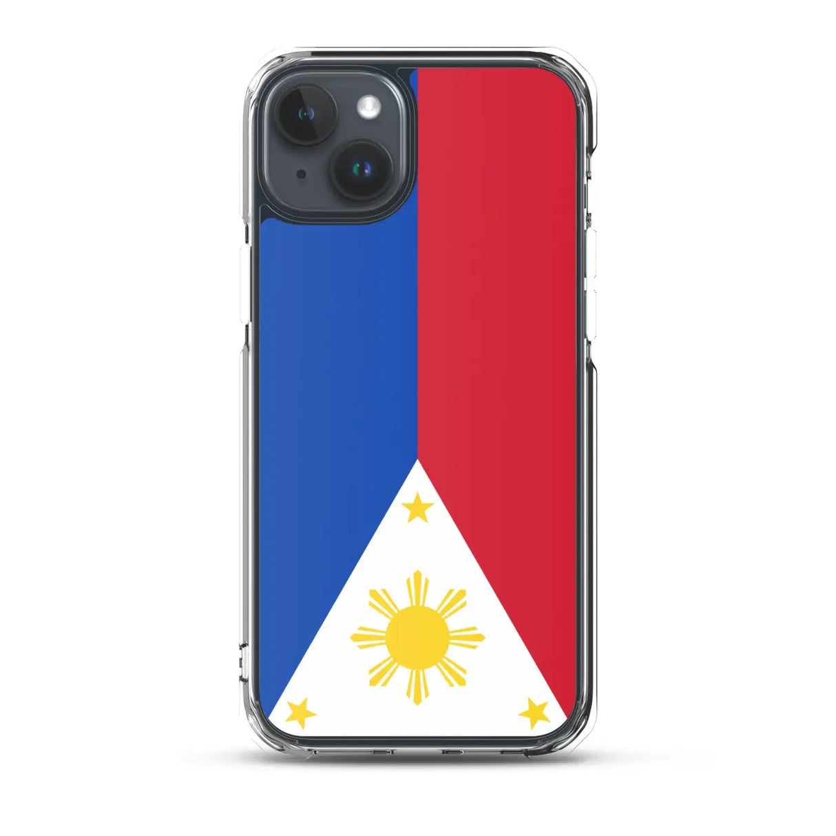 Coque iphone drapeau philippines souple antichoc transparente