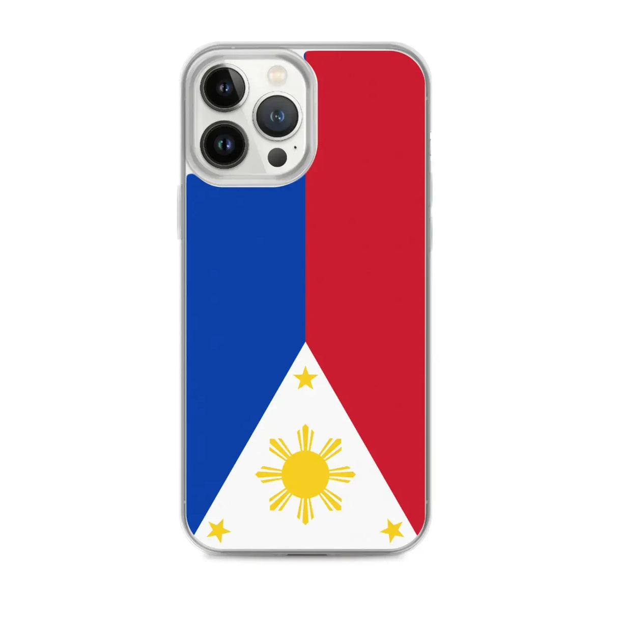 Coque iphone drapeau philippines souple antichoc transparente
