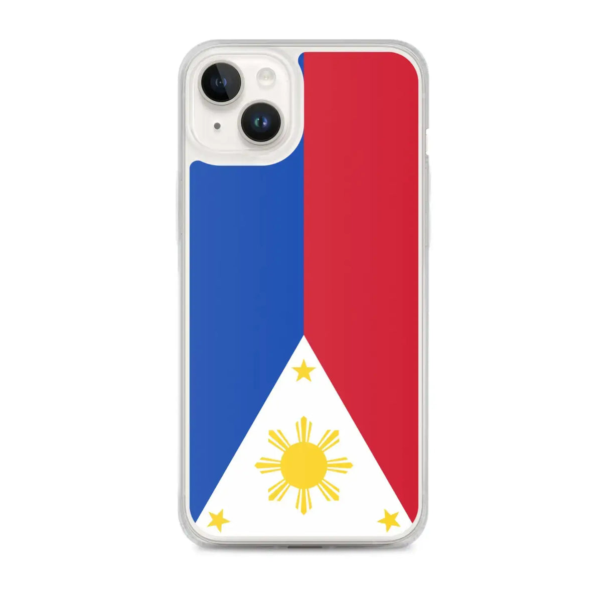 Coque iphone drapeau philippines souple antichoc transparente
