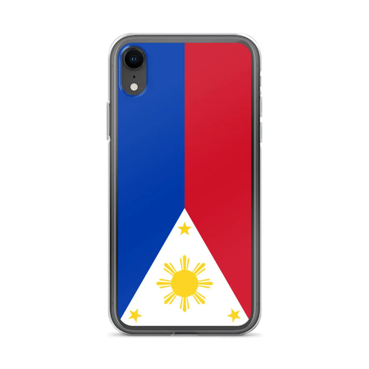 Coque iphone drapeau philippines souple antichoc transparente