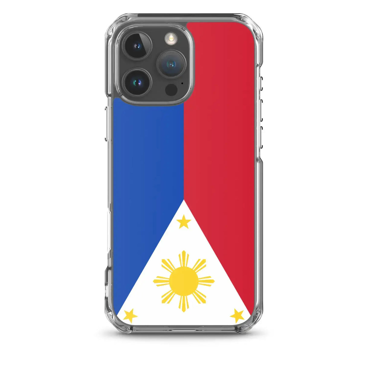 Coque iphone drapeau philippines souple antichoc transparente