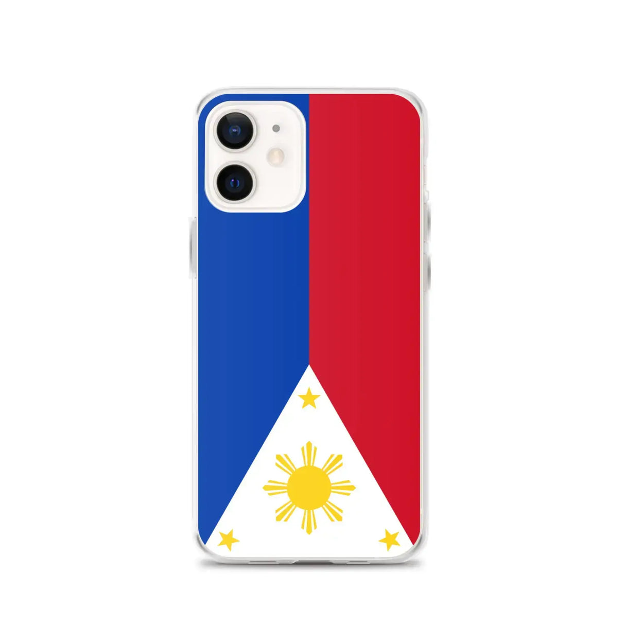 Coque iphone drapeau philippines souple antichoc transparente
