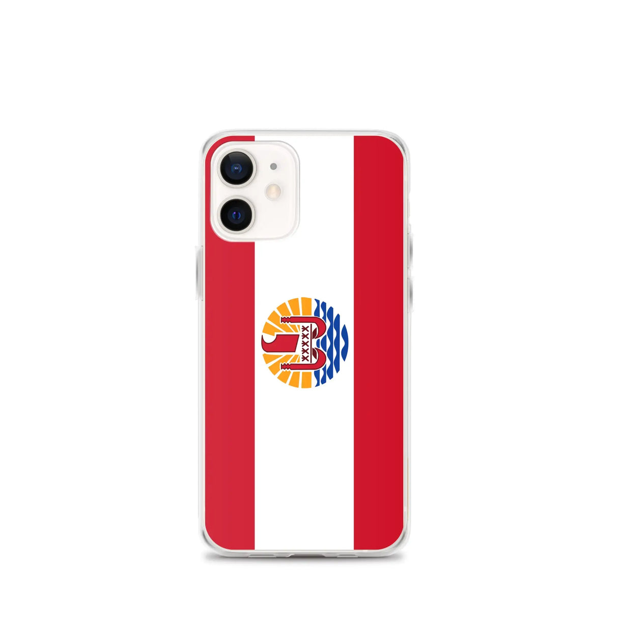 Coque iphone drapeau polynésie française souple antichoc