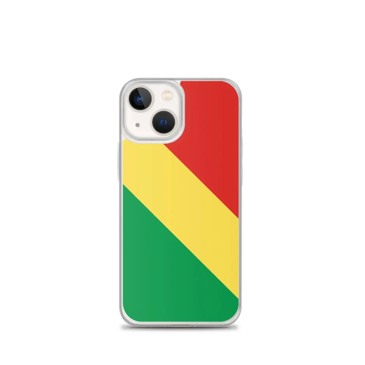 Coque iphone drapeau république du congo souple antichoc