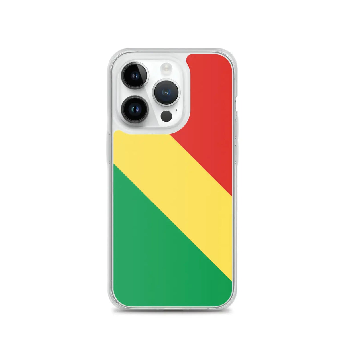 Coque iphone drapeau république du congo souple antichoc