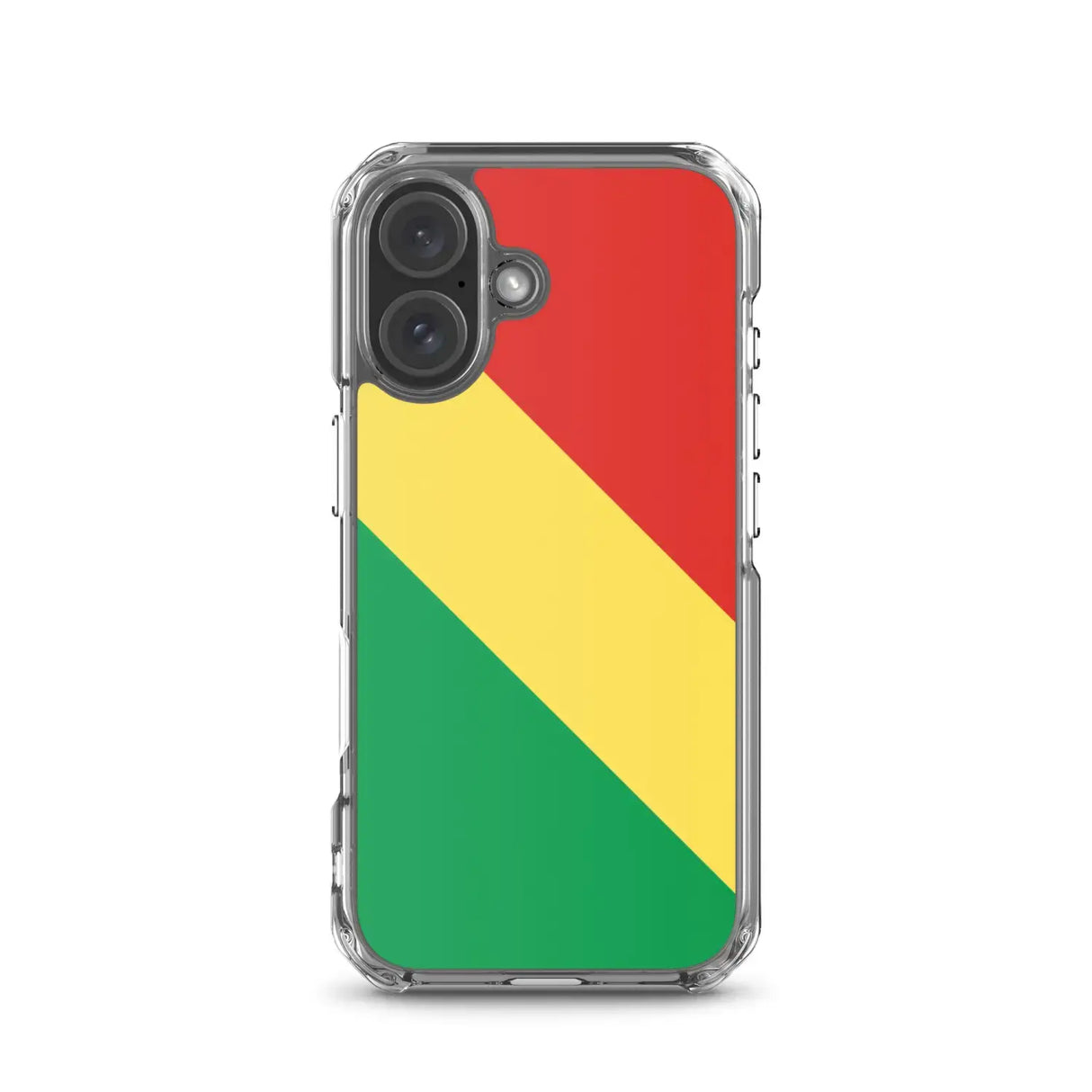 Coque iphone drapeau république du congo souple antichoc