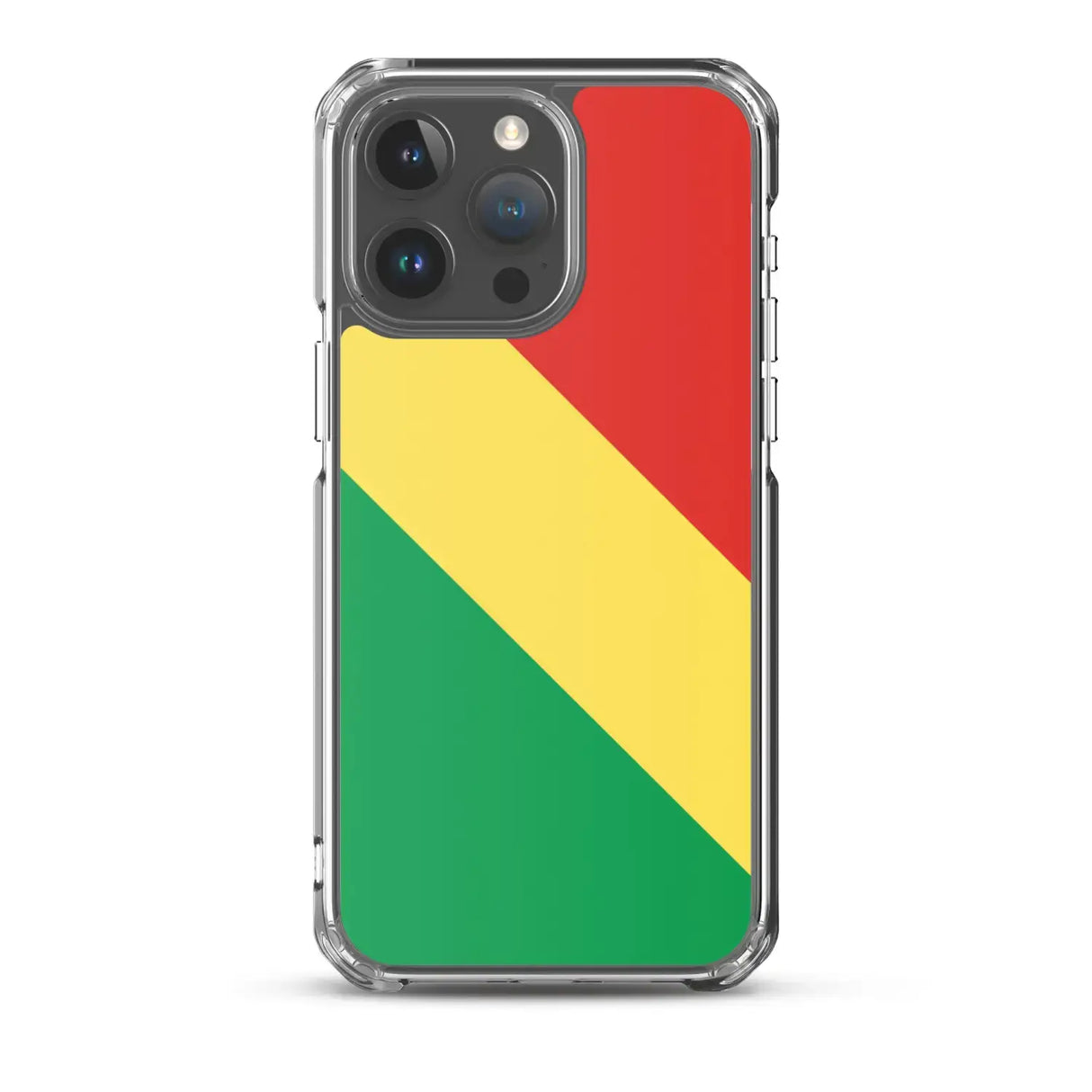 Coque iphone drapeau république du congo souple antichoc