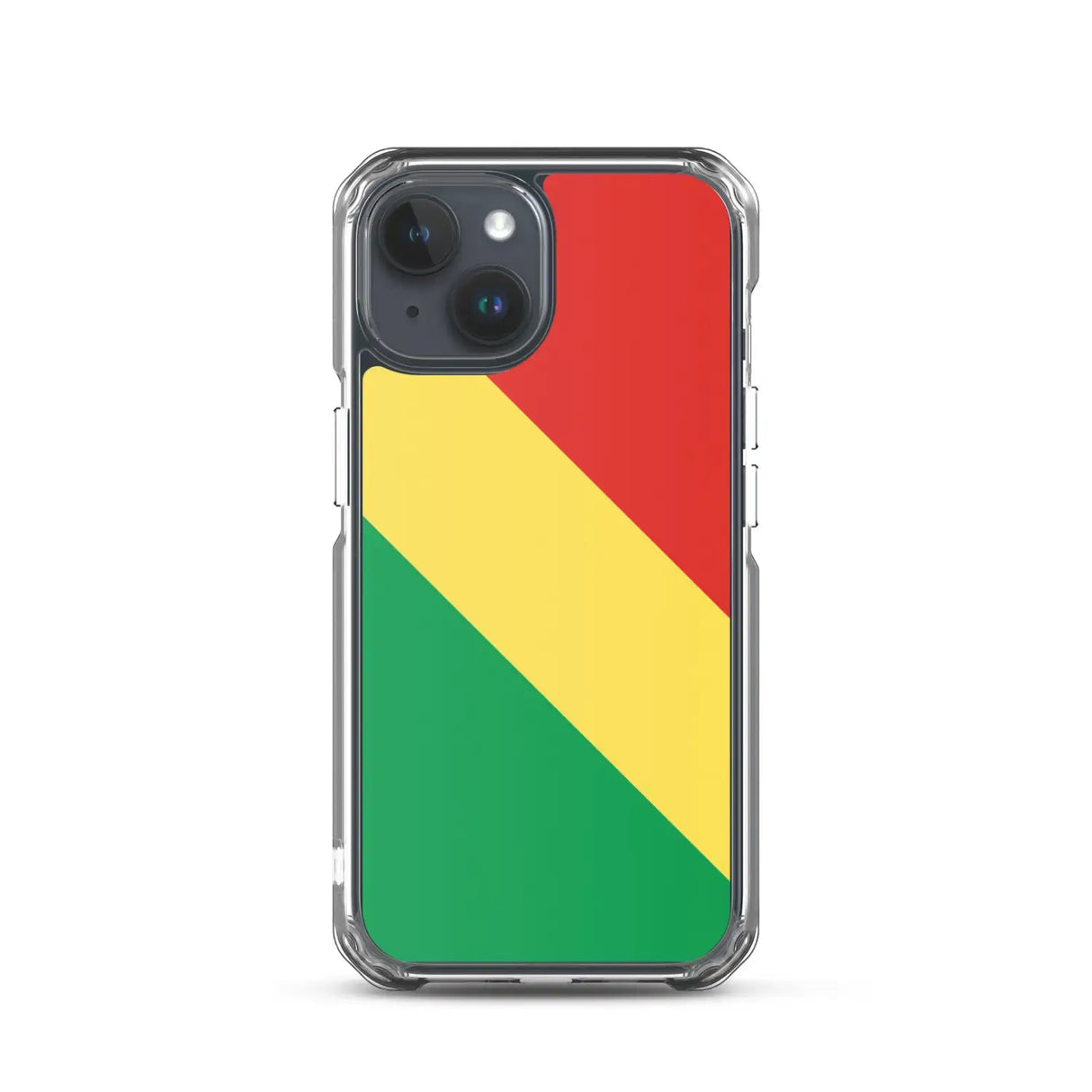 Coque iphone drapeau république du congo souple antichoc