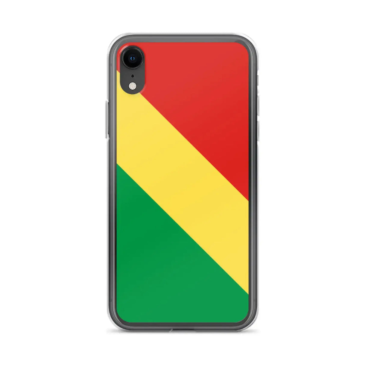 Coque iphone drapeau république du congo souple antichoc