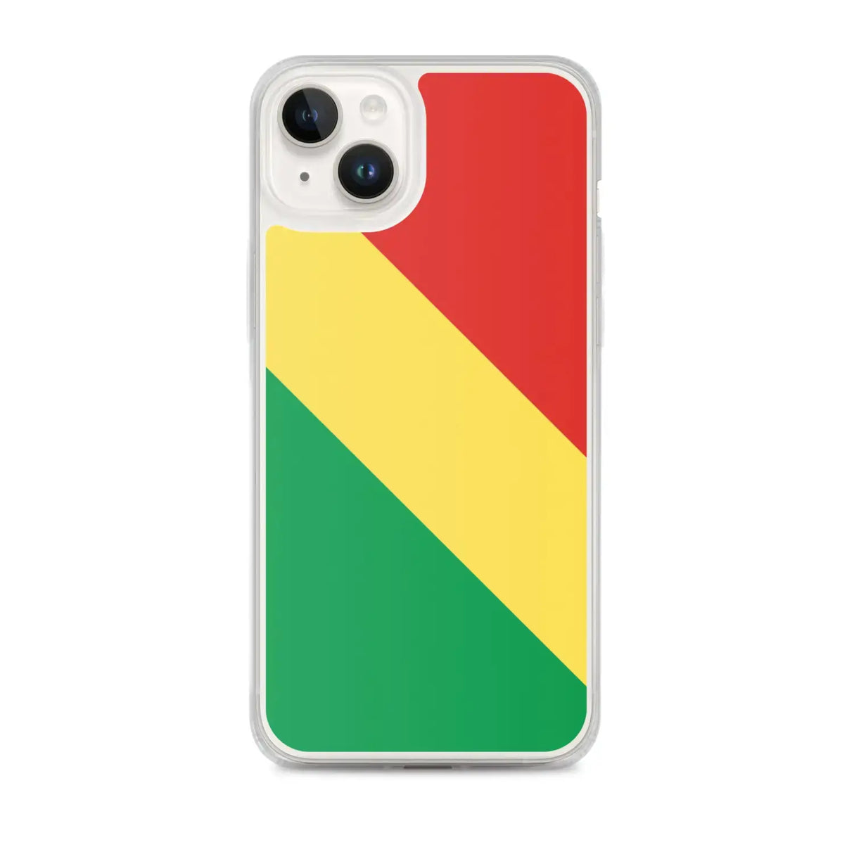 Coque iphone drapeau république du congo souple antichoc