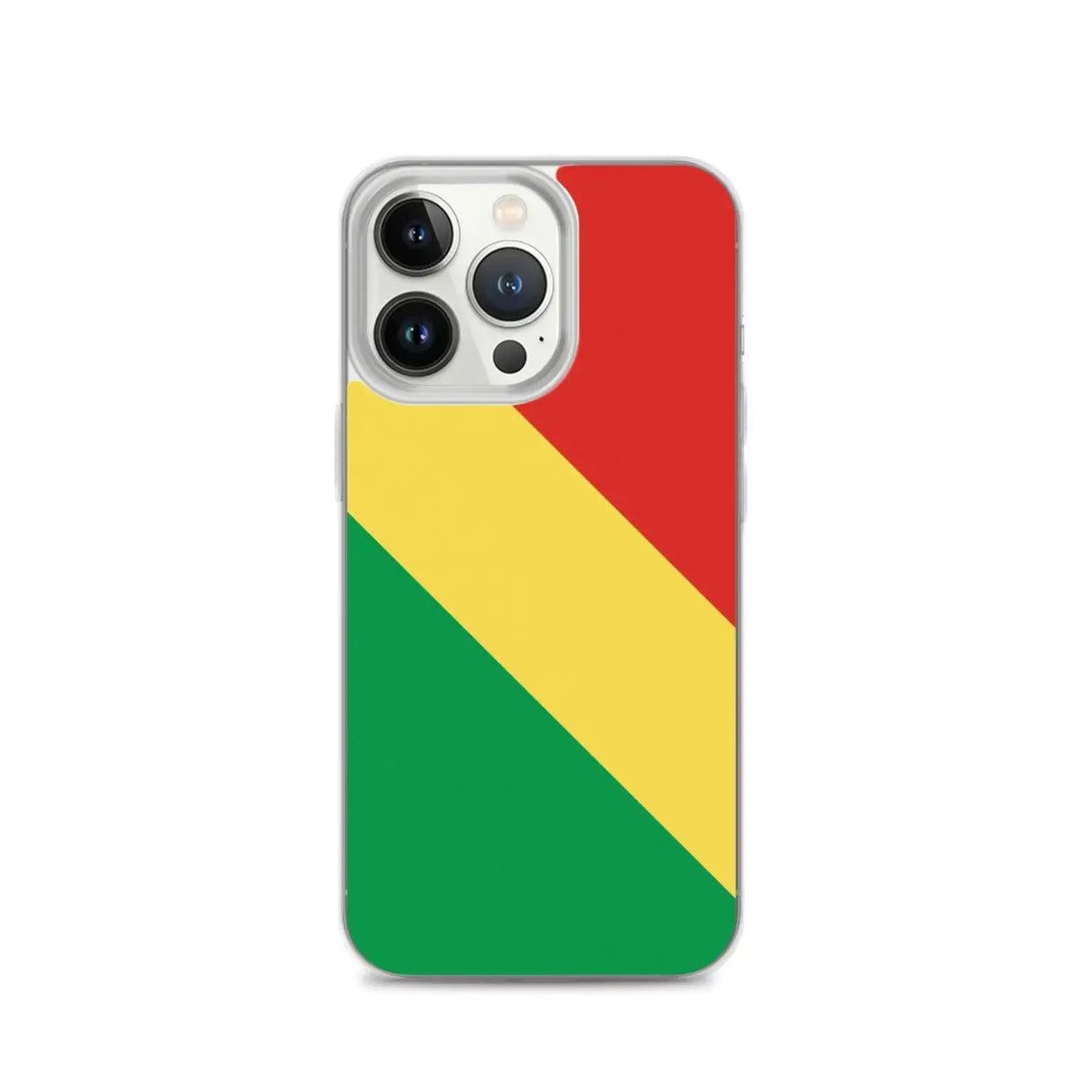 Coque iphone drapeau république du congo souple antichoc
