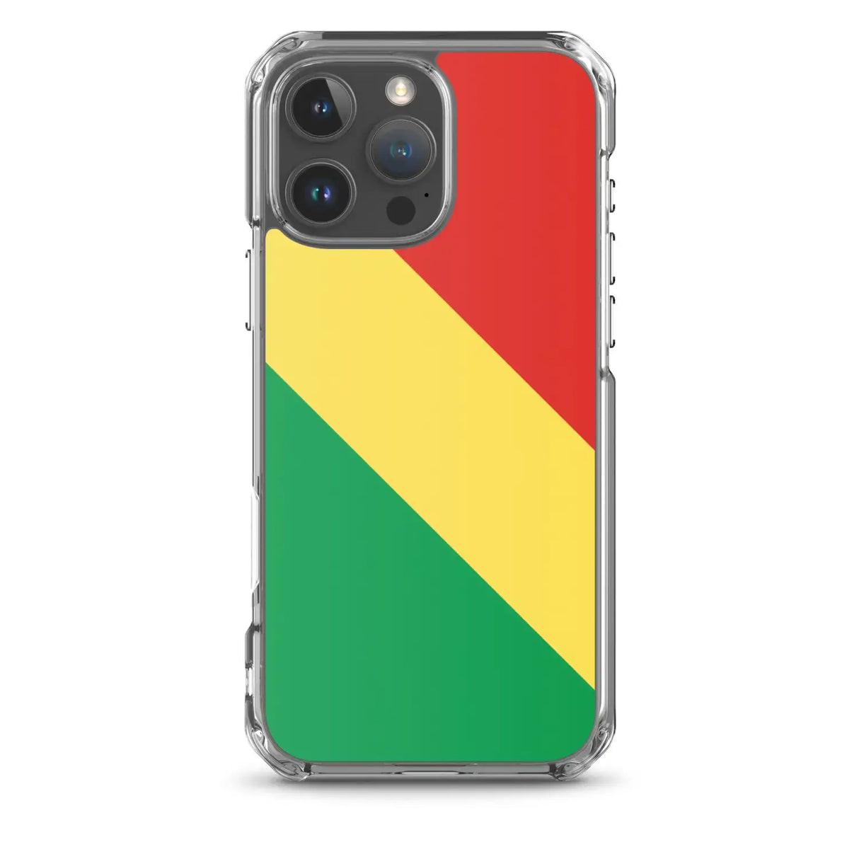 Coque iphone drapeau république du congo souple antichoc