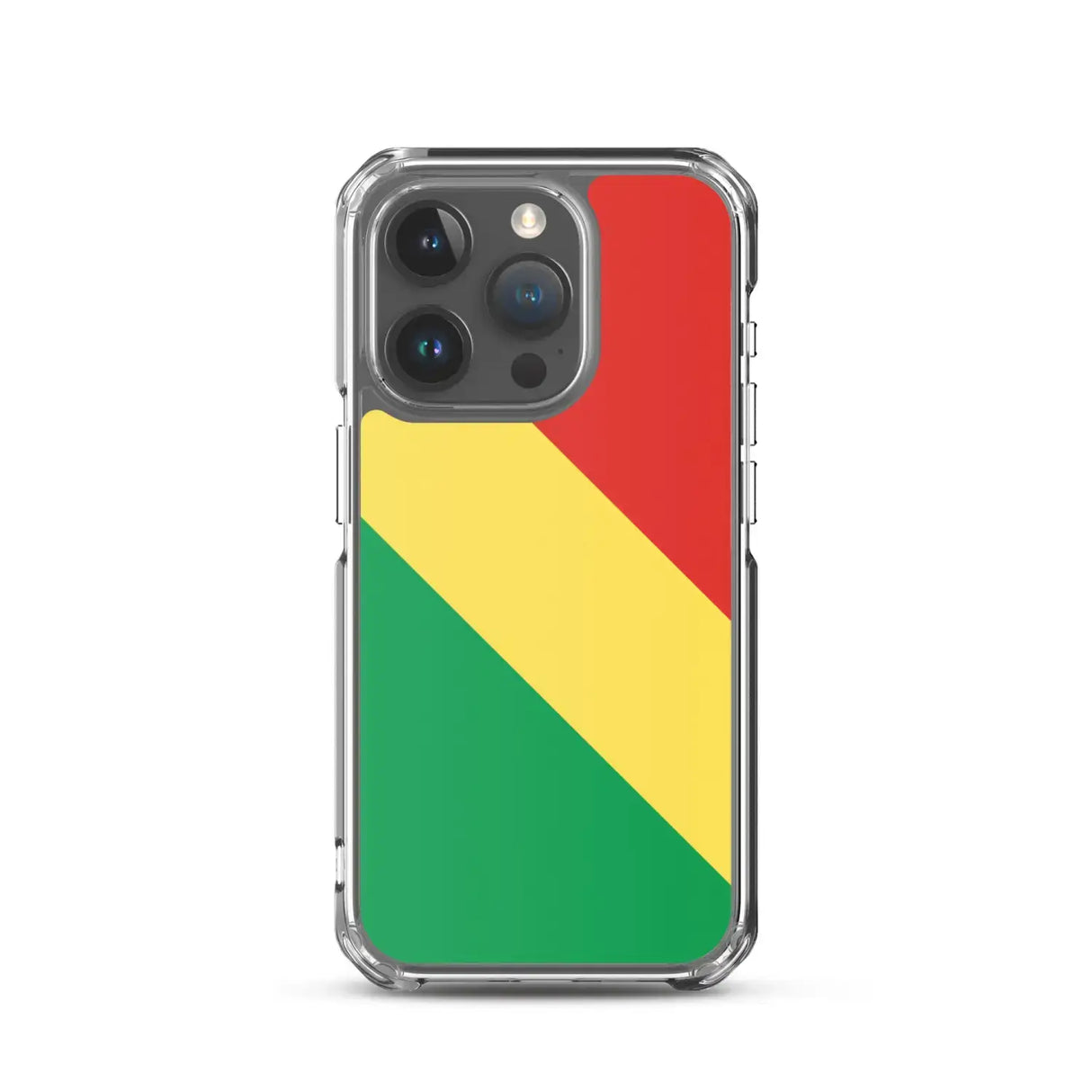 Coque iphone drapeau république du congo souple antichoc