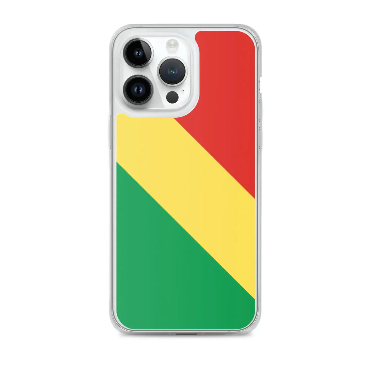 Coque iphone drapeau république du congo souple antichoc
