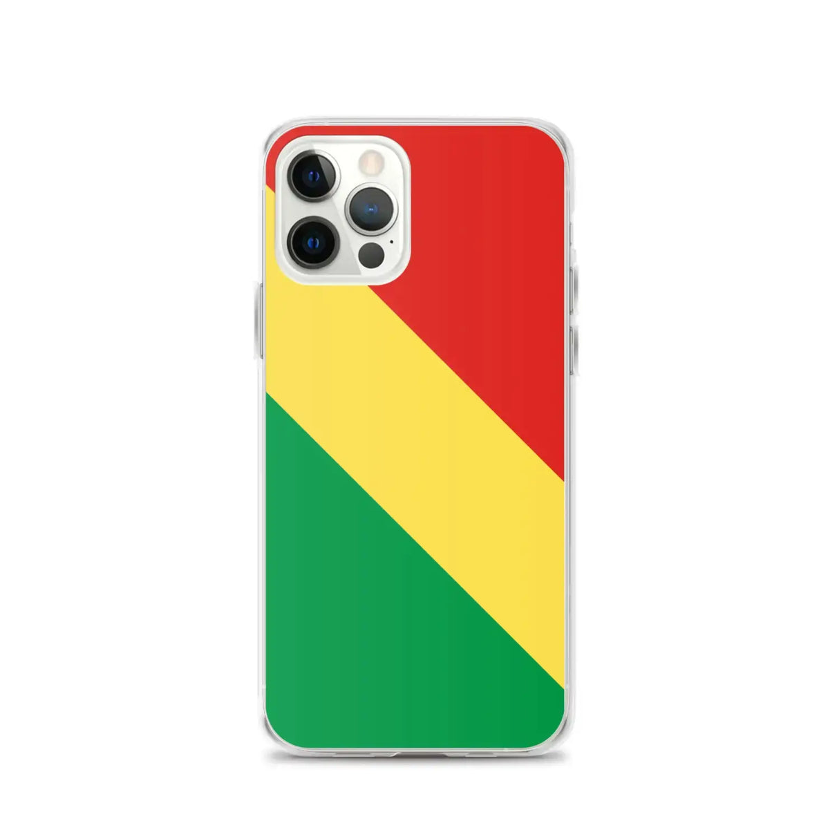 Coque iphone drapeau république du congo souple antichoc