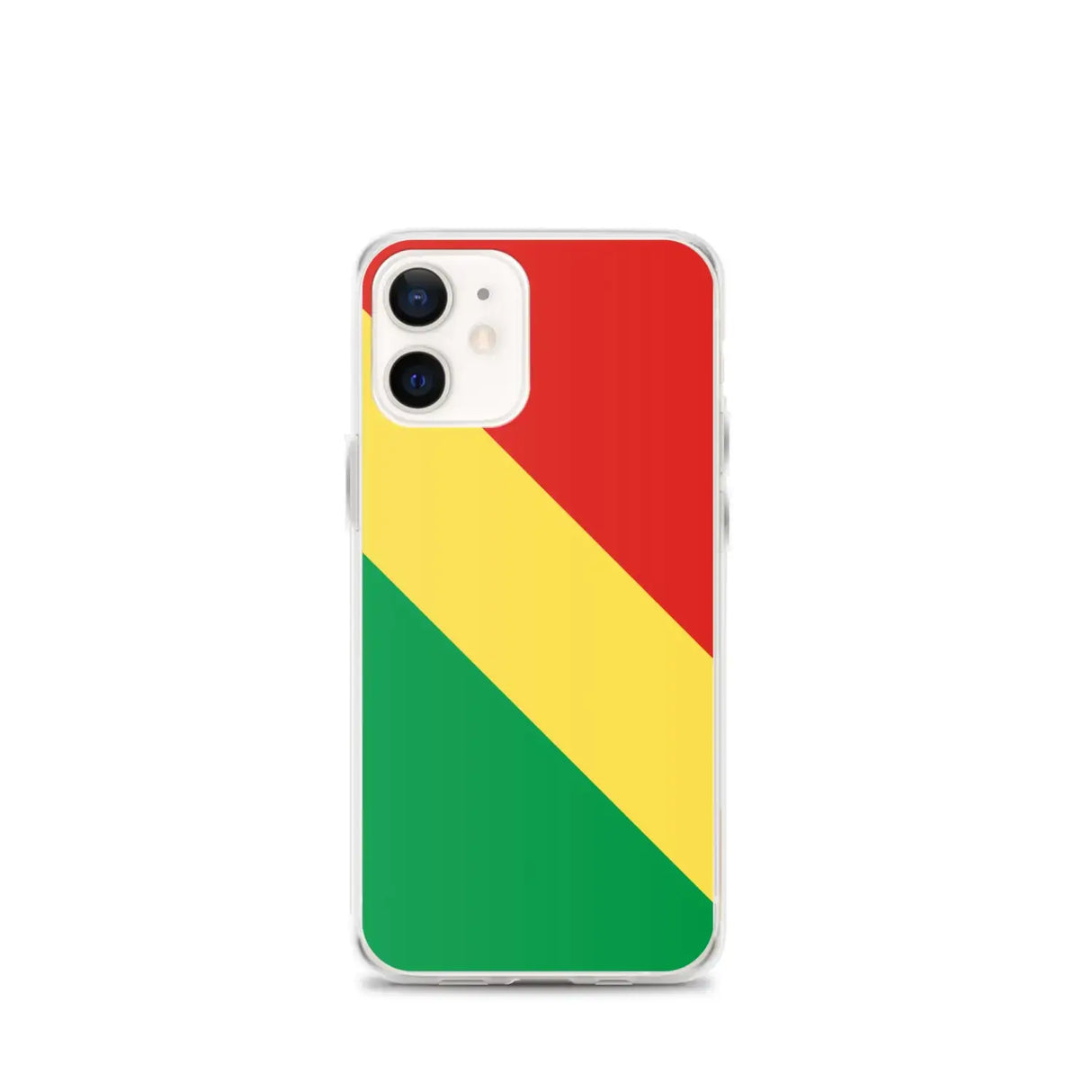 Coque iphone drapeau république du congo souple antichoc