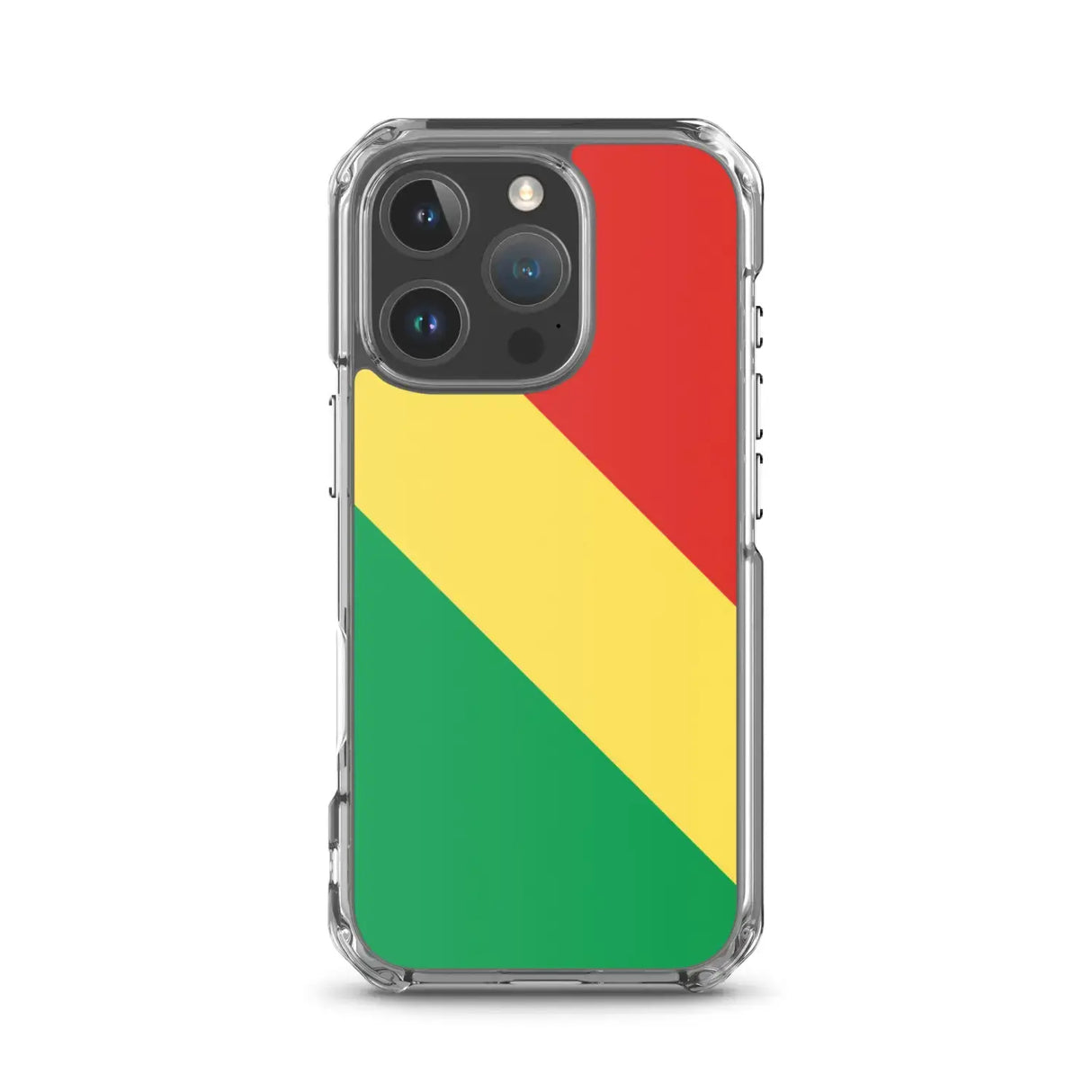Coque iphone drapeau république du congo souple antichoc