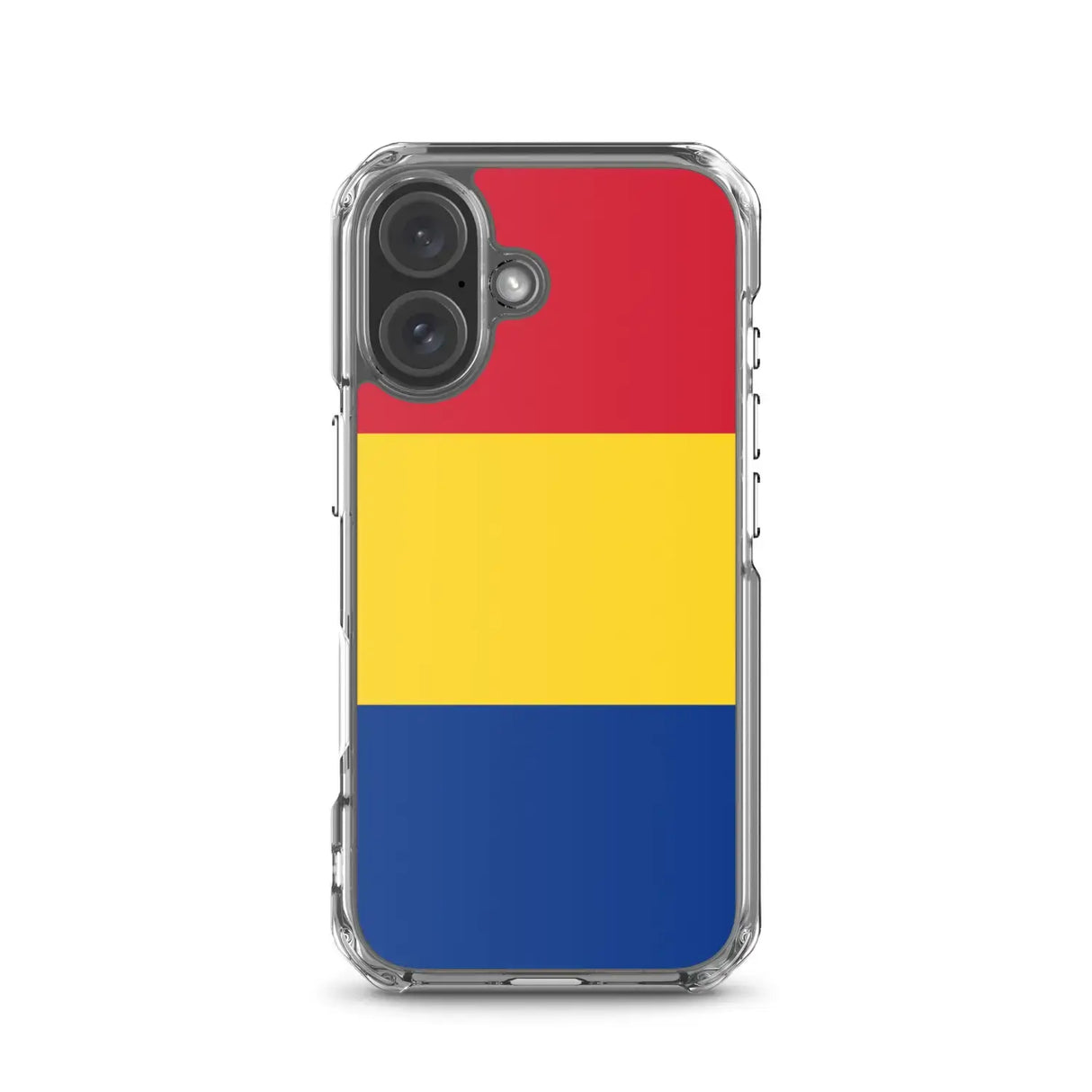 Coque iphone drapeau roumanie souple résistante antichoc