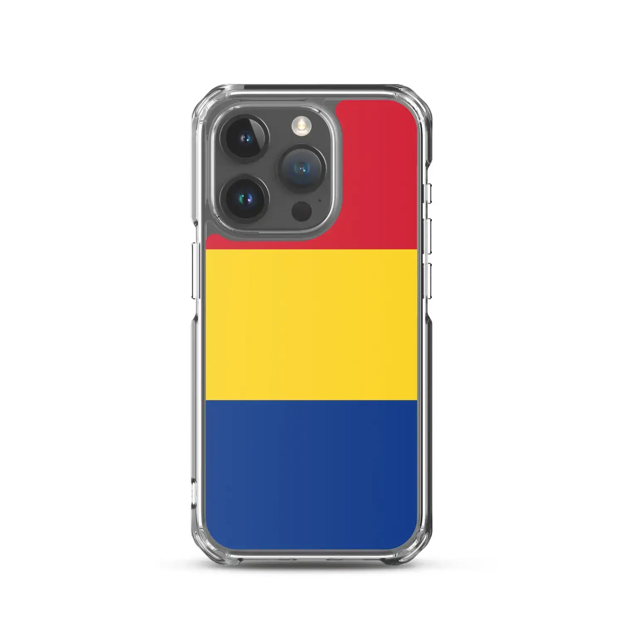 Coque iphone drapeau roumanie souple résistante antichoc