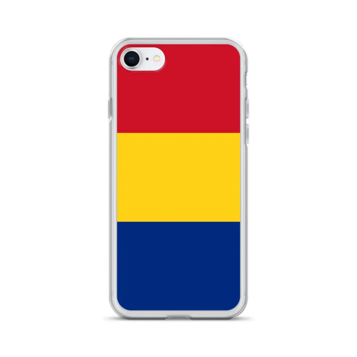 Coque iphone drapeau roumanie souple résistante antichoc