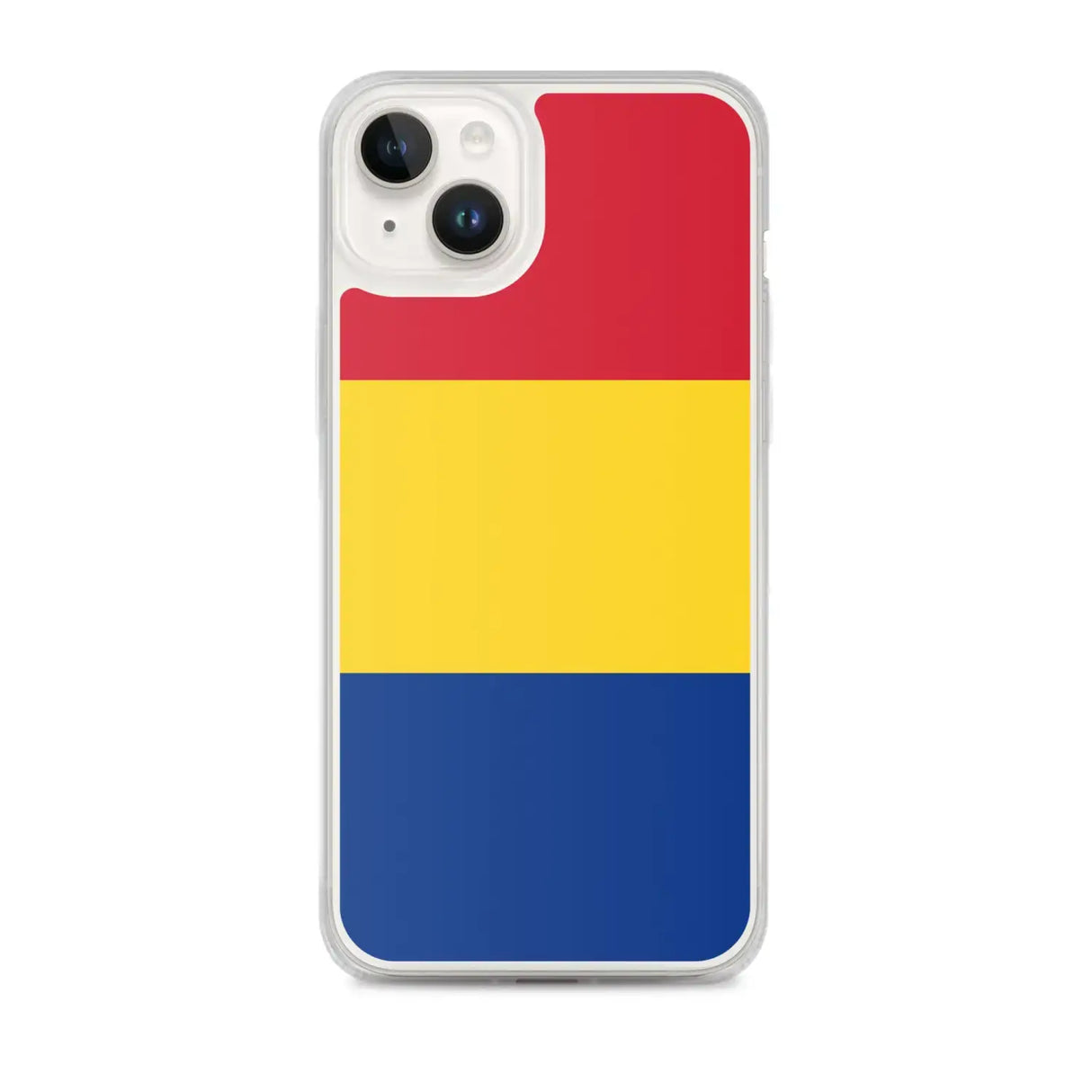 Coque iphone drapeau roumanie souple résistante antichoc