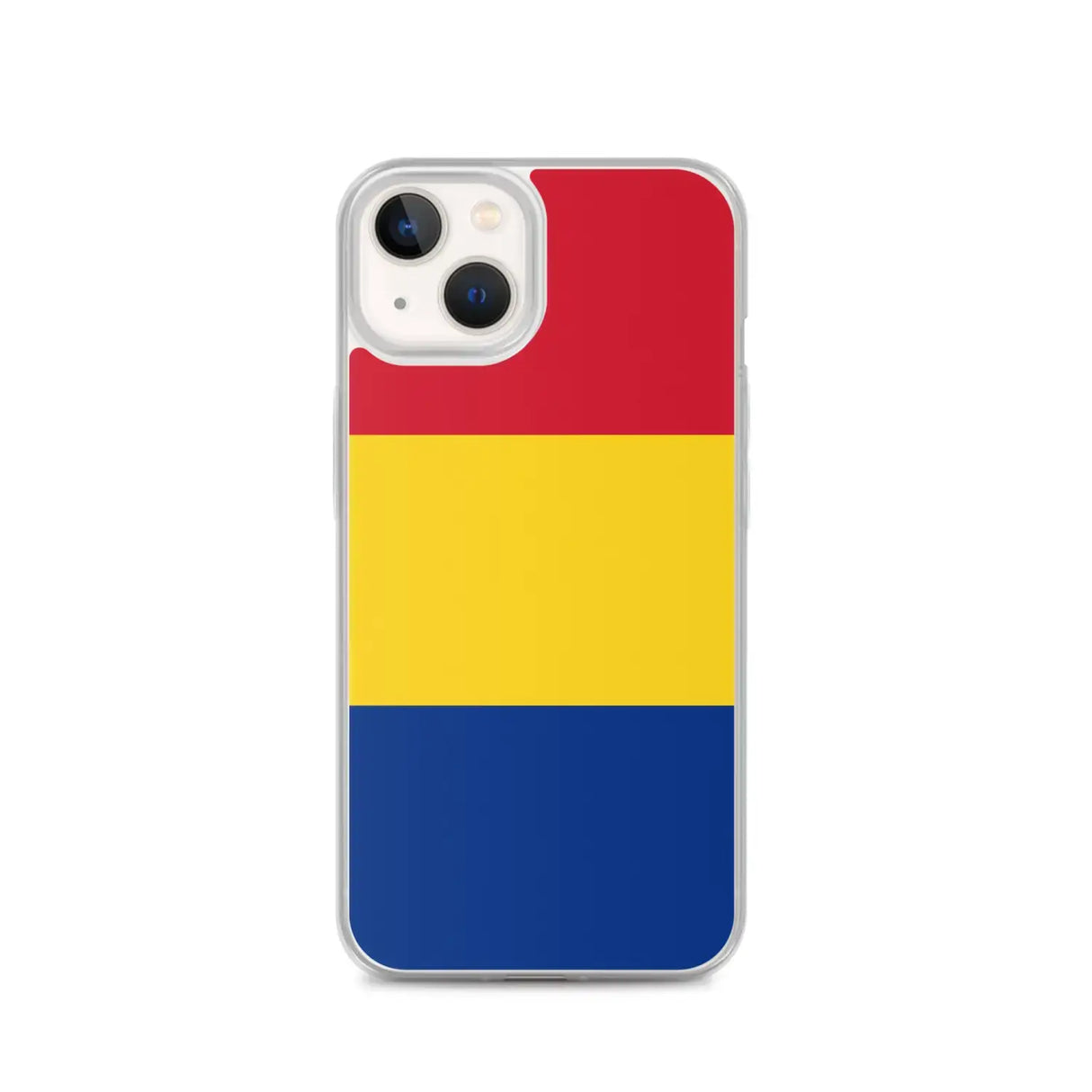 Coque iphone drapeau roumanie souple résistante antichoc