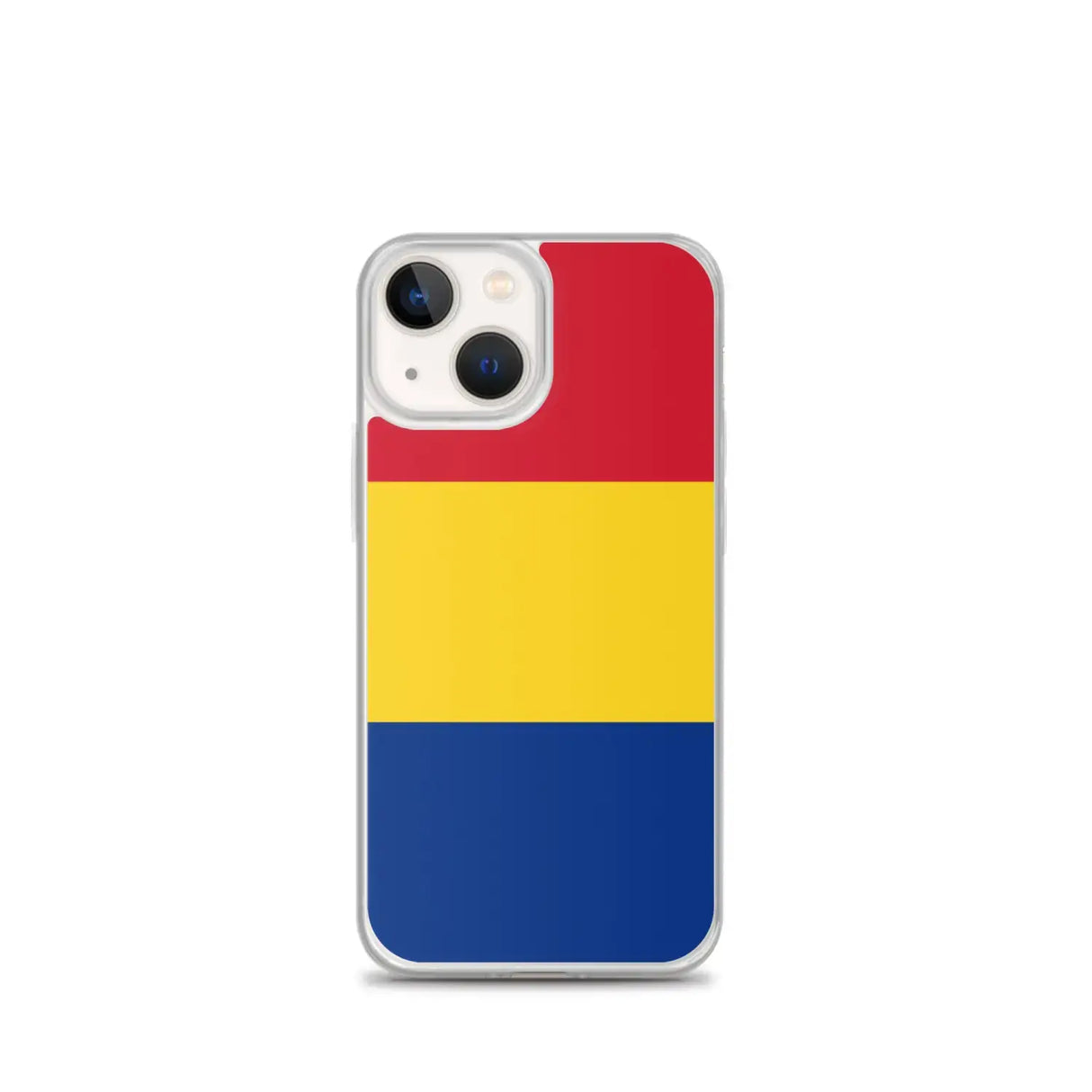 Coque iphone drapeau roumanie souple résistante antichoc