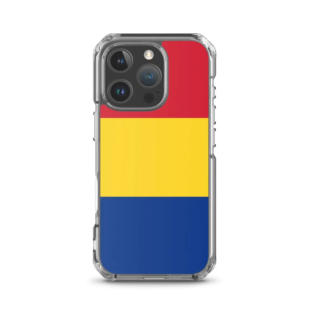 Coque iphone drapeau roumanie souple résistante antichoc