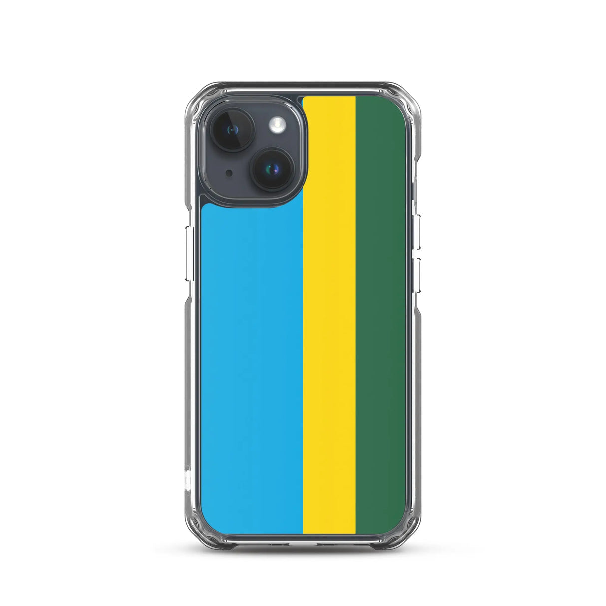 Coque iphone drapeau rwanda souple résistante antichoc